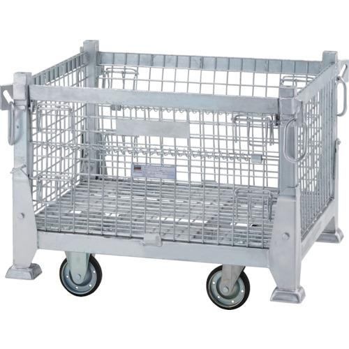TRUSCO ( トラスコ中山 ) 吊りネットパレット車輪付 間口1000X奥行800X高さ773 700kg ( T0810TPC )