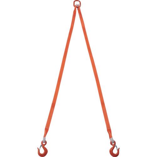 TRUSCO ( トラスコ中山 ) 2本吊ベルトスリングセット 35mm幅X2m 吊り角度60°時荷重1.72t(最大使用荷重2t) ( G35-2P20 ) 12,256円