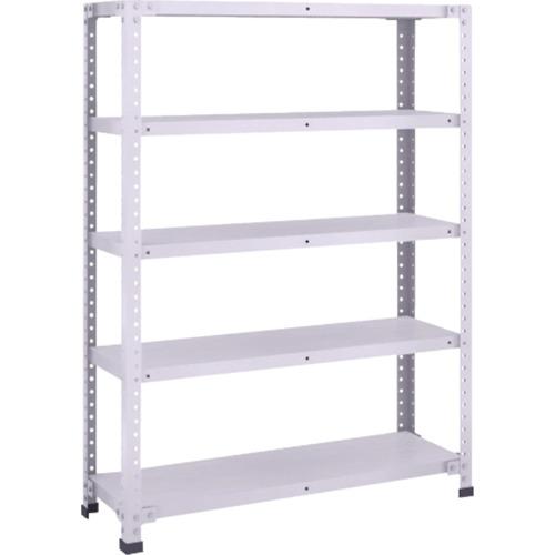 TRUSCO ( トラスコ中山 ) 軽さ150型中棚雄捻子受け答え棚 W900XD300XH1200 5段 ( TLA43K-15 )