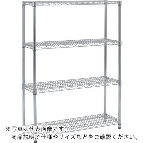 TRUSCO ( トラスコ中山 ) ステンレス鋼製メッシュ仕合わせ H1228XW1207XD457 4段 ( TSM-4444 )