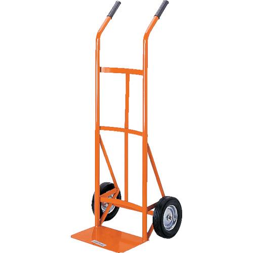 TRUSCO ( トラスコ中山 ) スチールパイプ製二輪運搬車 H1185 すくい板190X340 ( HT-42N )