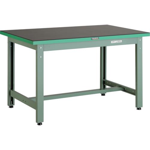TRUSCO ( トラスコ中山 ) 中荷重作業台(800kg)GW型 900X750XH745 ゴムマット張り グリーン色 ( GWP-0975G5 )