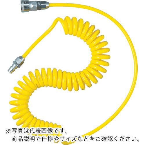 TRUSCO ( トラスコ中山 ) スパイラルホース カップリング付 使用範囲 8m ( SAH-810C )