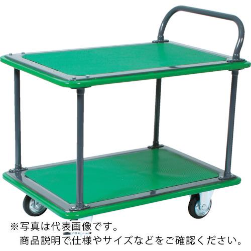 TRUSCO ( トラスコ中山 ) ハイグレード運搬車 2段片袖型 740X460 ( 104EBN )