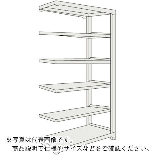 TRUSCO ( トラスコ中山 ) スチールラック M3型中量棚 1200×921×H2400 6段 連結 ネオグレー ( M3-8496B NG(ﾈｵｸﾞﾚｰ) )