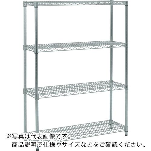 TRUSCO ( トラスコ中山 ) ステンレス鋼製メッシュ仕合わせ H1228XW605XD305 4段 ( TSM-4234 ) 花・ガーデン・DIY-その他