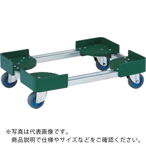 TRUSCO ( トラスコ中山 ) 伸縮式コンテナ台車 内寸300-400X600-700 スチール製 ( FCD-3060-ALG )