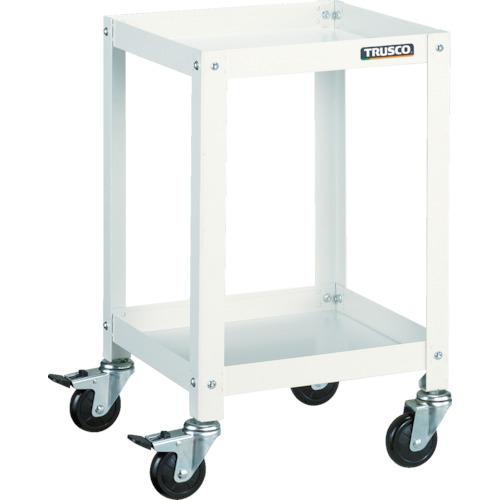 TRUSCO ( トラスコ中山 ) ツールワゴン ラビットワゴン 360X360 ゴム車輪 ホワイト ( RBW-632 W )
