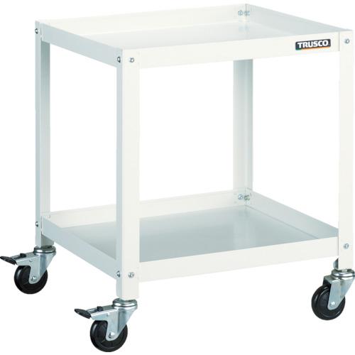 TRUSCO ( トラスコ中山 ) ツールワゴン ラビットワゴン 500X500 ゴム車輪 ホワイト ( RBW-652 W )