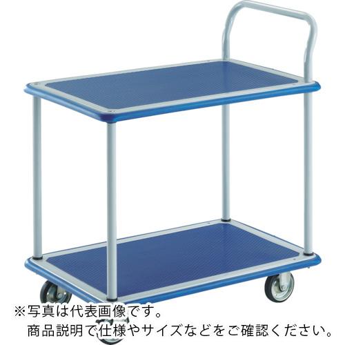 TRUSCO ( トラスコ中山 ) プレス製台車 ドンキーカート 2段式片袖タイプ810×510 ( 204N )|トキワONLINE