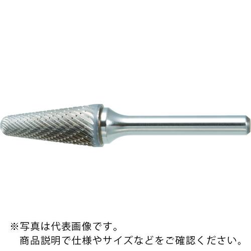 TRUSCO ( トラスコ中山 ) 超硬バー テーパー先丸型 Φ19X刃長38X軸6 シングルカット ( TB7C190S )