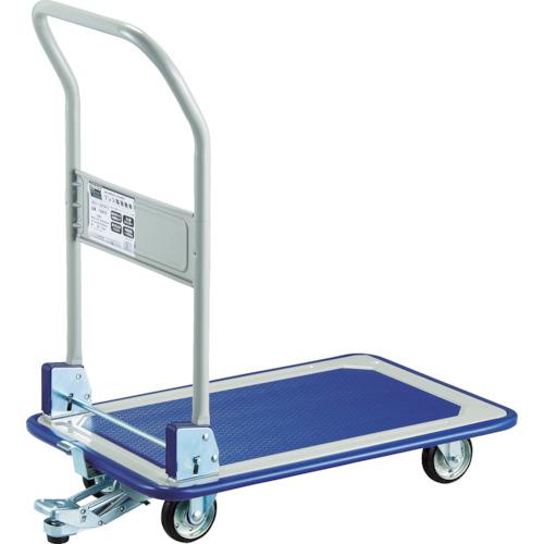 TRUSCO ( トラスコ中山 ) プレス製台車 折りたたみ式 740X460 ストッパー付 ( 150FNS )
