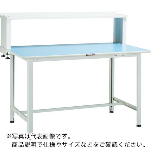 TRUSCO ( トラスコ中山 ) 軽荷重作業台(180kg)BO型 900X600XH1044(全高) 上棚付 ホワイト色 ( BO-0960YURB )