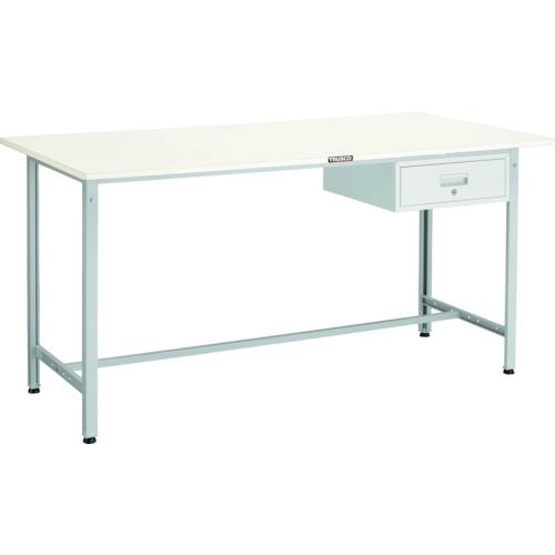 TRUSCO ( トラスコ中山 ) 軽荷重立作業台(300kg)HAE型 1800X900XH900 1段引出付 ホワイト色 ( HRAE-1809F1 W )|トキワONLINE