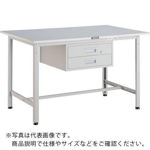 TRUSCO ( トラスコ中山 ) 軽荷重作業台(300kg)AE型 900X600XH740 2段引出付 ホワイト色 ( RAE-0960F2 W )