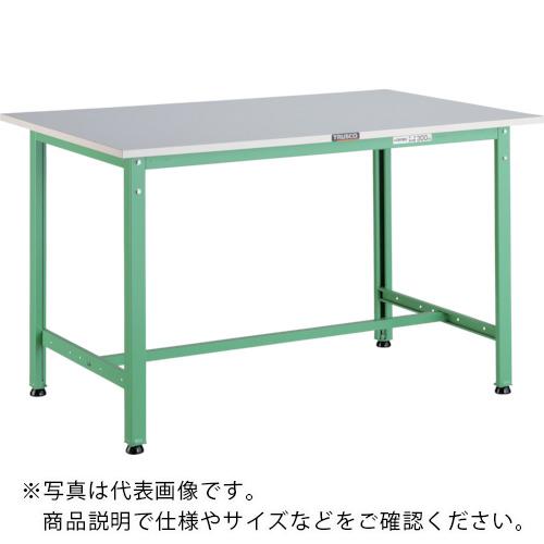 TRUSCO ( トラスコ中山 ) 軽荷重作業台(300kg)AE型 900X600XH740 基本タイプ ヤンググリーン色 ( RAE-0960 YG )|トキワONLINE