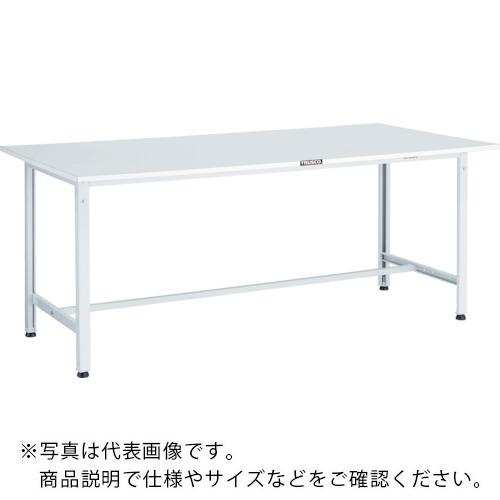 TRUSCO ( トラスコ中山 ) 軽荷重作業台(300kg)AE型 1500X750XH740 基本タイプ ホワイト色 ( RAE-1500 W )
