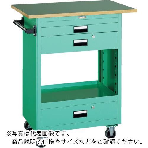 TRUSCO ( トラスコ中山 ) スチール写真製手押し車(溶接押し並べて社会システム) 物の具手押し車 600×400×H880 浅1深2抽き出し 天板付 白いこと ( NTS-612T-W ) DIY・工具-花・ガーデン・DIY-その他