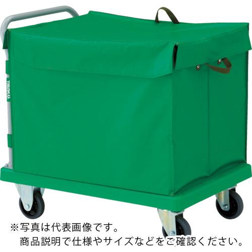TRUSCO ( トラスコ中山 ) 樹脂台車 グランカート 蓋付ハンドトラックボックス付 718X468 ( TP-702-THB )|トキワONLINE