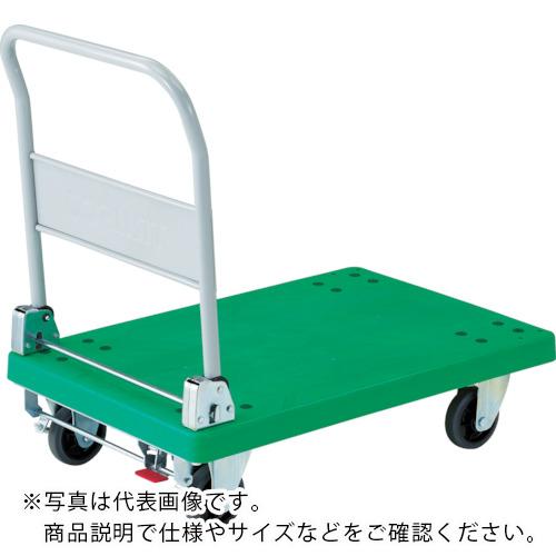 TRUSCO ( トラスコ中山 ) 樹脂台車 グランカート 折りたたみ 800X535 ストッパー付 ( TP-801S )