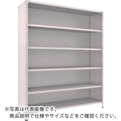 TRUSCO ( トラスコ中山 ) スチールラック 軽量棚背板・側板付 W1800XD450X2100 6段 ネオグレー ( 76X-26 NG(ﾈｵｸﾞﾚｰ) ) 39,617円