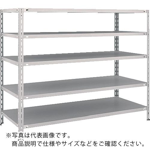 TRUSCO ( トラスコ中山 ) スチール写真仕合わせ 軽さ棚開放的型 W1500XD600XH1200 5段 ネオ薄墨色 ( 45W-15 NG(ﾈｵｸﾞﾚｰ) ) その他-花・ガーデン・DIY-DIY・工具