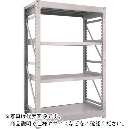 TRUSCO ( トラスコ中山 ) スチール写真仕合わせ M10型掛け目棚 1200X620XH1800 4段 単体 ネオ薄墨色 ( M10-6464 NG(ﾈｵｸﾞﾚｰ) ) 花・ガーデン・DIY-その他-DIY・工具