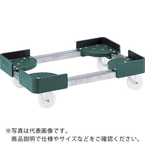 TRUSCO ( トラスコ中山 ) 伸縮式コンテナ台車 内寸400-500X400-500 スチール製 ( FCD-4040 )