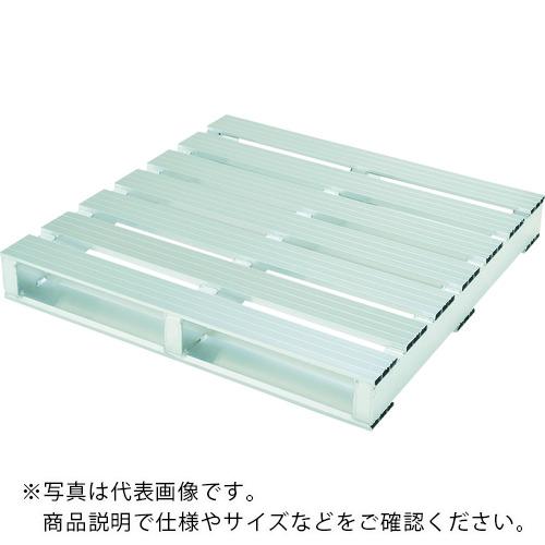 PiCa ( ピカコーポレイション ) アルミパレット PTA型 片面二方差し 1100X1100mm ( PTA-1111D2 ) ( SXH85 )