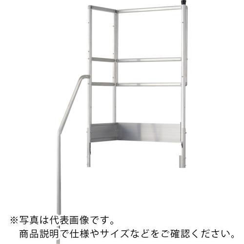 TRUSCO ( トラスコ中山 ) 階段片手すり天場二方手すり ( TSF-TKL34X )