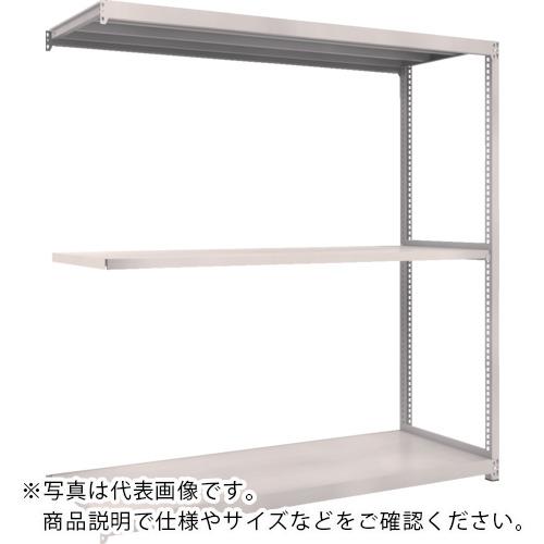 TRUSCO ( トラスコ中山 ) スチールラック M2型軽中量棚 1760×880×H1800 3段 連結 ネオグレー ( M2-6693B )