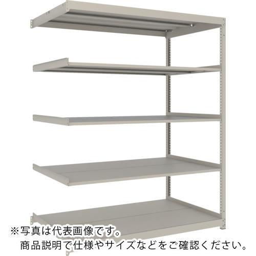 TRUSCO ( トラスコ中山 ) スチールラック 薄板ラック(棚板分割タイプ、耐荷重100Kg)1800×875×H1800 5段連結 ネオグレー ( UL-6695B NG ) 36,832円
