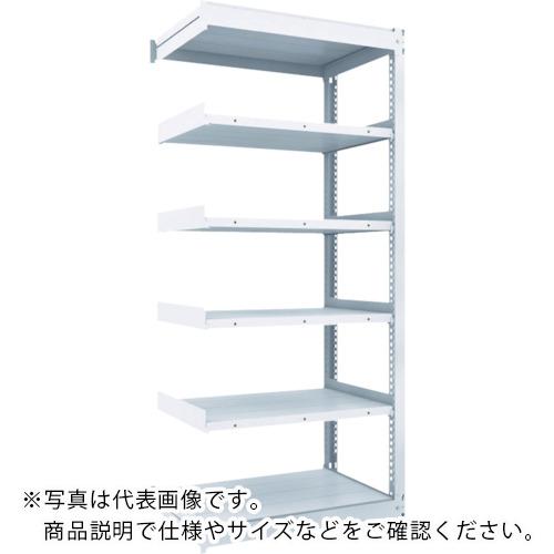 TRUSCO ( トラスコ中山 ) TUG型中量雄螺旋受け答え棚 300kg 繋ぎ合わせる型 900×926×H2100 6段 ( TUG300-73Z-6B )
