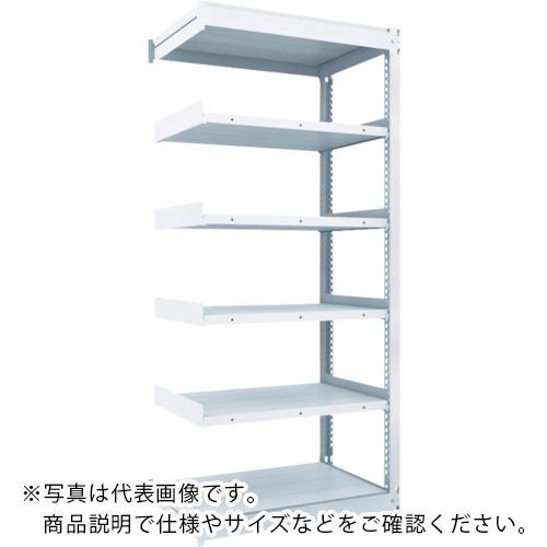 TRUSCO ( トラスコ中山 ) TUG型中量雄螺旋受け答え棚 450kg 繋ぎ合わせる型 900×926×H2100 6段 ( TUG450-73Z-6B )