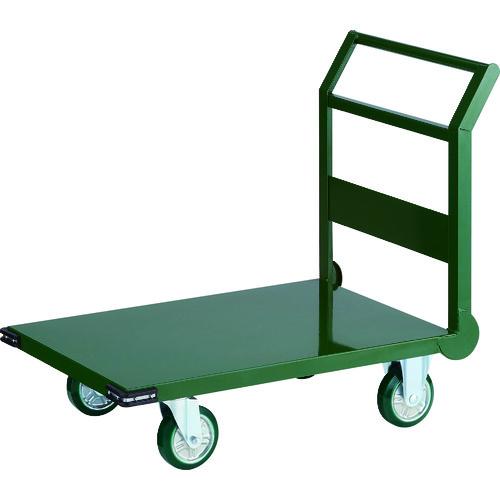 TRUSCO ( トラスコ中山 ) 鋼材製持ちはこぶ車 900X600 Φ150ウレタン車 緑 ( SH2NU-GN )