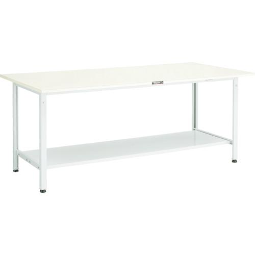 TRUSCO ( トラスコ中山 ) 軽荷重作業台(300kg)AE型 900X600XH740 下棚2枚付 グリーン色 ( AE-0960LT2 ) 23,150円