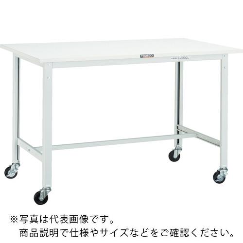 TRUSCO ( トラスコ中山 ) 軽荷重作業台(150kg)AE型 1800X750XH809 φ75キャスター付 ヤンググリーン色 ( AE-1800C75 YG )|トキワONLINE