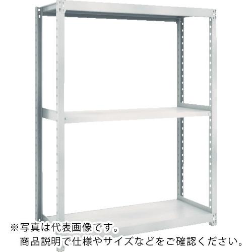 TRUSCO ( トラスコ中山 ) スチール写真仕合わせ M2型軽中量棚 860X600XH1500 3段 単体 ネオ薄墨色 ( M2-5363 NG(ﾈｵｸﾞﾚｰ) )