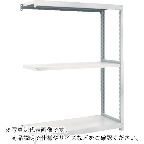 TRUSCO ( トラスコ中山 ) スチールラック M2型軽中量棚 1760X450XH1500 3段 連結 ネオグレー ( M2-5643B NG(ﾈｵｸﾞﾚｰ) )