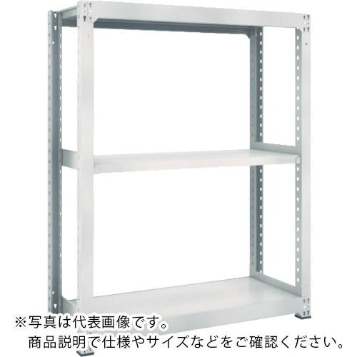 TRUSCO ( トラスコ中山 ) スチールラック M5型中量棚 1500X721XH1500 3段 単体 ネオグレー ( M5-5573 NG(ﾈｵｸﾞﾚｰ) )