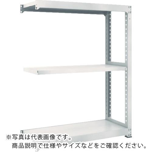 TRUSCO ( トラスコ中山 ) スチールラック M5型中量棚 1800X571XH1500 3段 連結 ネオグレー ( M5-5663B NG(ﾈｵｸﾞﾚｰ) )