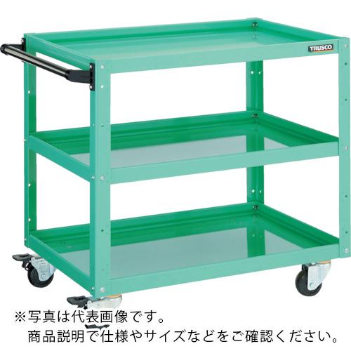 TRUSCO ( トラスコ中山 ) ツールワゴン イーグルワゴン 900X600XH740 4輪自在 ヤンググリーン ( EGW-793J-YG )