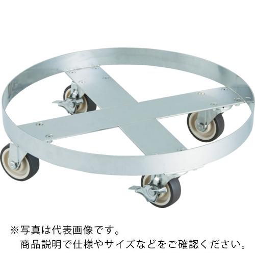 TRUSCO ( トラスコ中山 ) SUS304 ドラム缶手押し車 350L ステン金具 NU拷問台 ( SD-350-SNU )