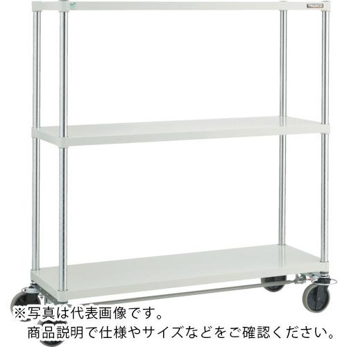 TRUSCO ( トラスコ中山 ) スチールラック フェニックスラック 1500X600 U車輪4輪S付 W色 抗菌粉体塗装 ( PER-5563-U125-B4-W )
