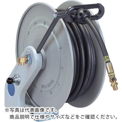 ハタヤ ( ハタヤリミテッド ) 自動巻高圧水用ホースリール15m 内径φ6.4 ラバーホース ( NWMC-HP152 ) ( HBJ03 )