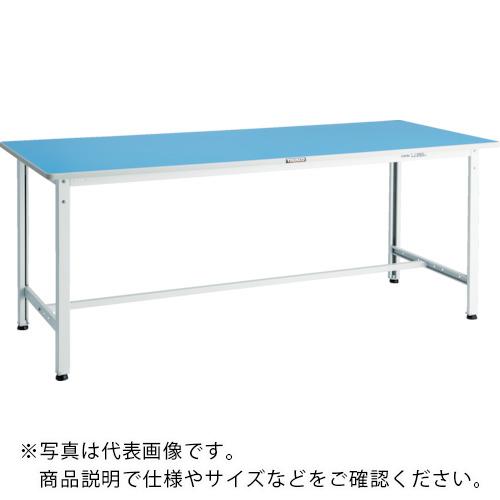 TRUSCO ( トラスコ中山 ) 軽荷重作業台(250kg)BE型 1500X600XH740 基本タイプ ホワイト色 ( BE-1560W )
