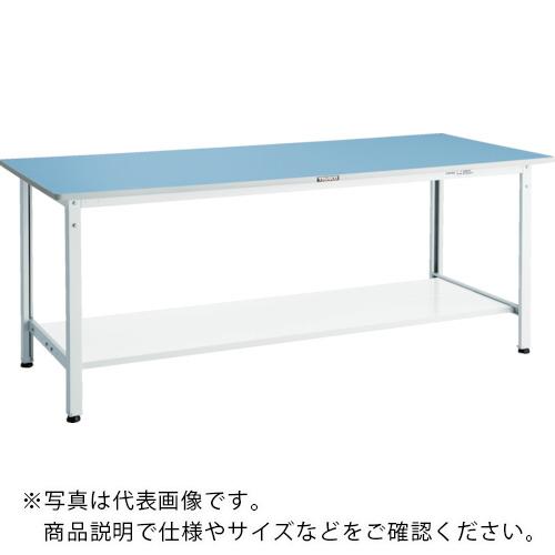 TRUSCO ( トラスコ中山 ) 軽荷重作業台(250kg)BE型 1500X750XH740 下棚2枚付 ダークグレー色 ( BER-1575LT2 )|トキワONLINE