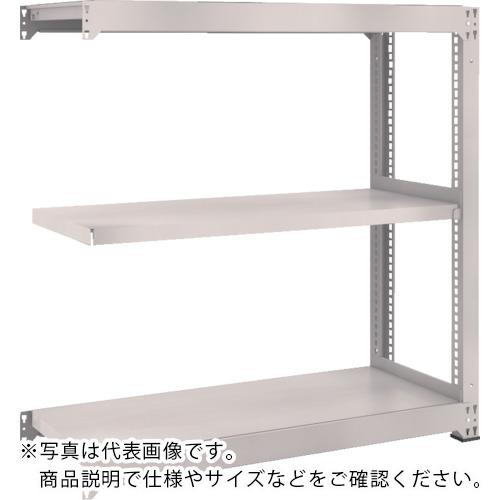 TRUSCO ( トラスコ中山 ) スチールラック M3型中量棚 1200×1121×H1200 3段 連結 ネオグレー ( M3-44123B NG )