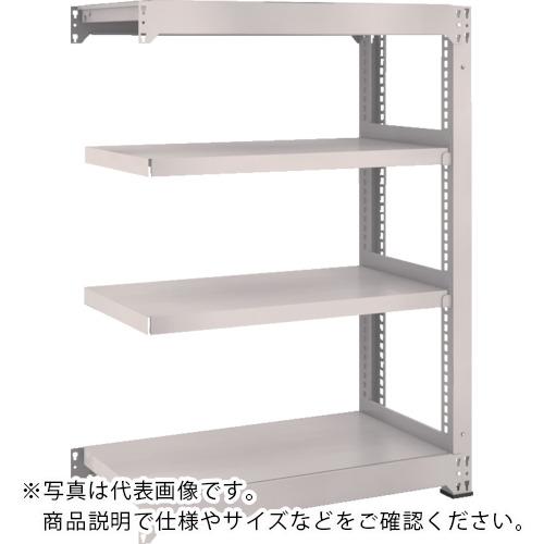 TRUSCO ( トラスコ中山 ) スチールラック M3型中量棚 1500×1121×H1200 4段 連結 ネオグレー ( M3-45124B NG )