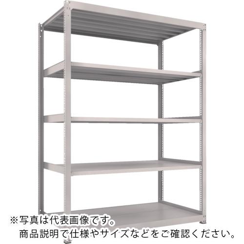 TRUSCO ( トラスコ中山 ) スチールラック M3型中量棚 1800×1121×H2400 5段 単体 ネオグレー ( M3-86125 NG ) 55,968円